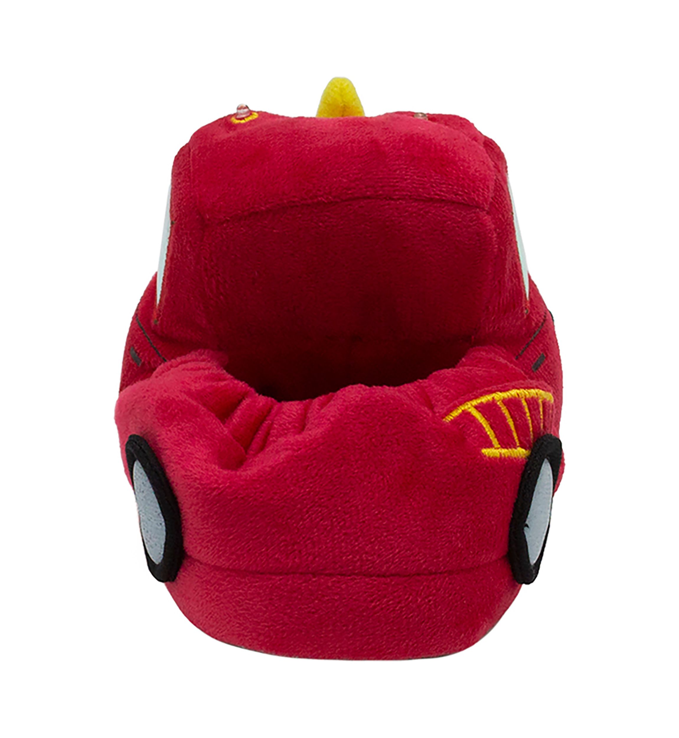 Toddler Boys Firetruck Lighted Slippers