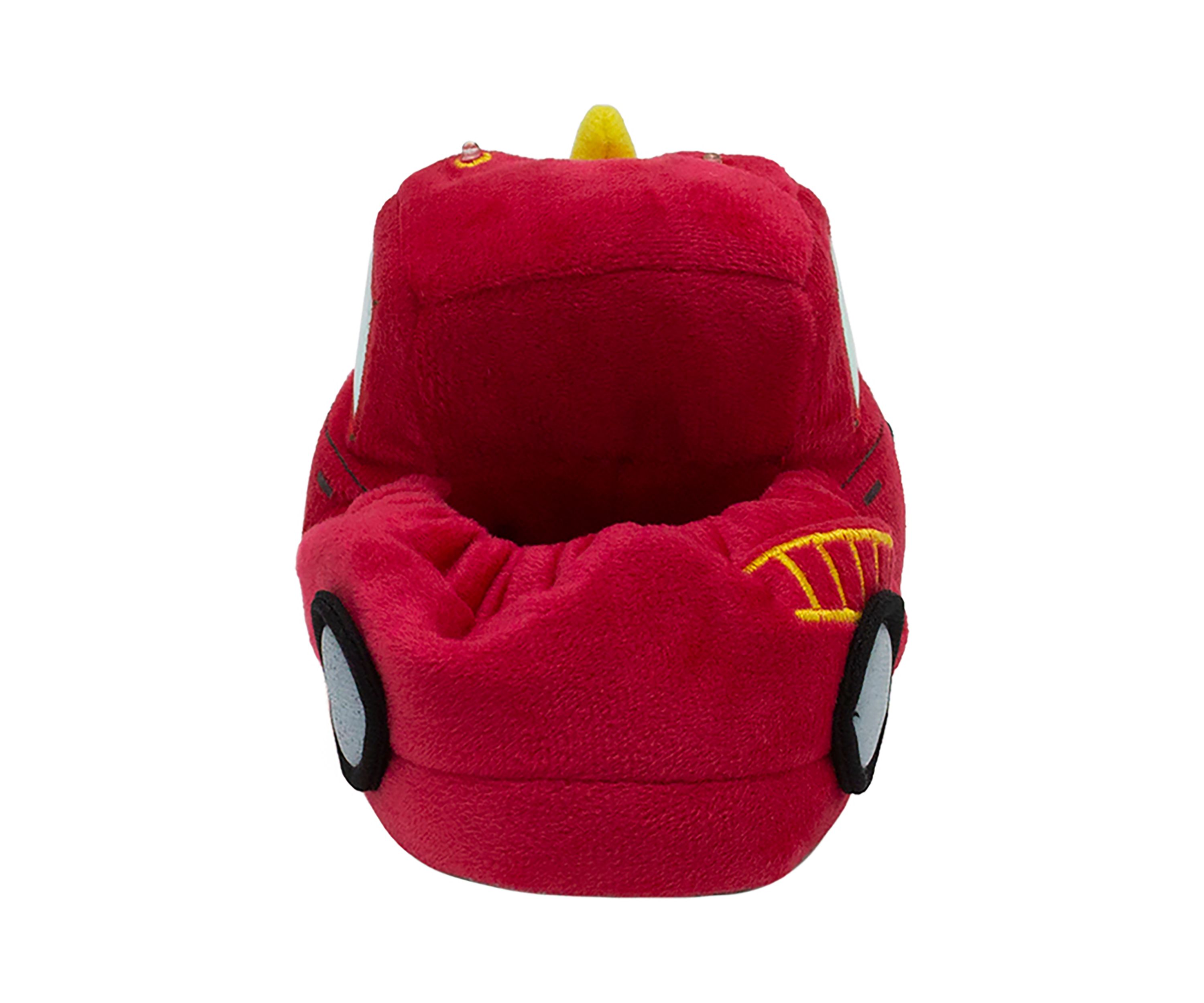 Toddler Boys Firetruck Lighted Slippers