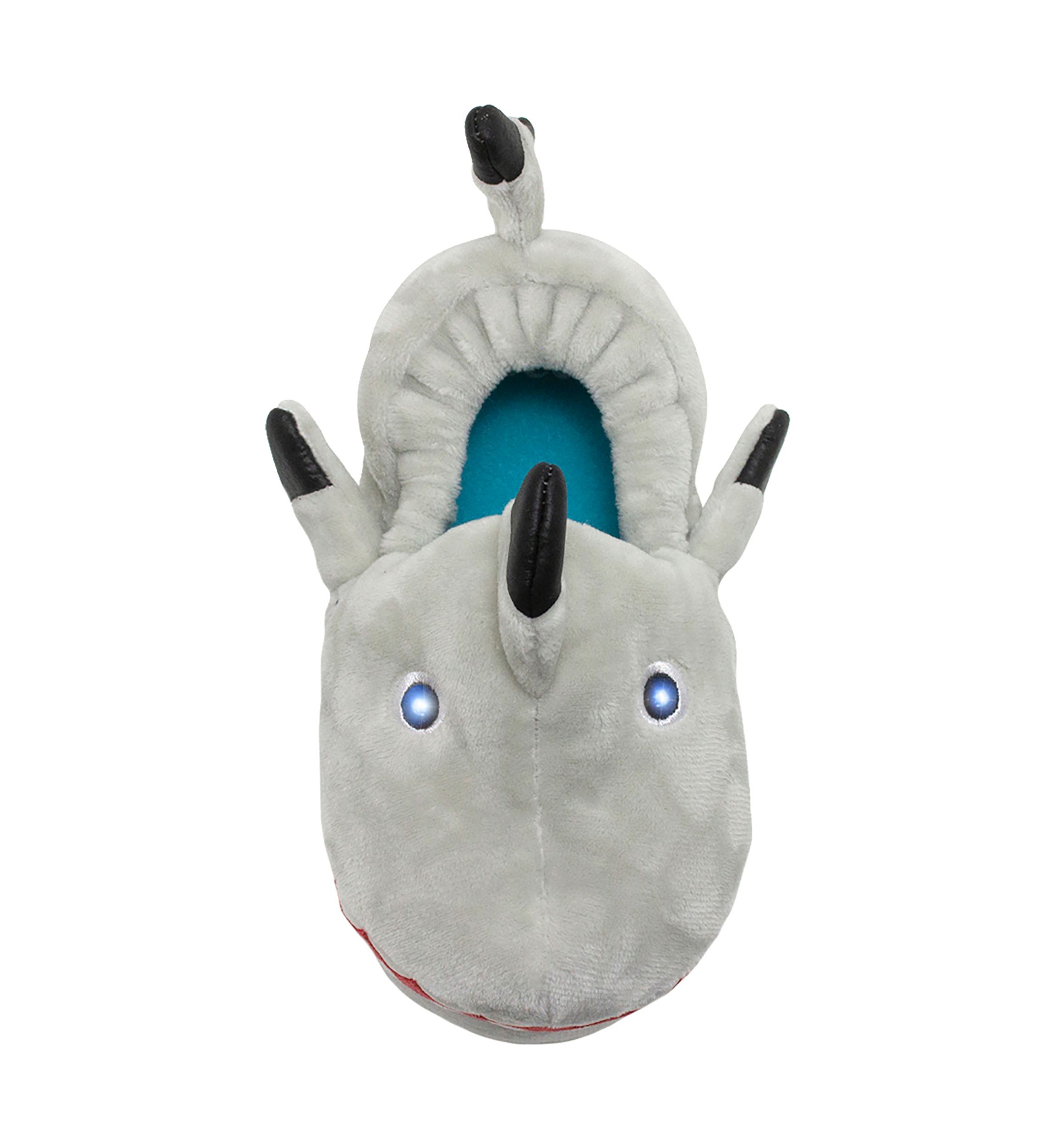 Toddler Boys Lighted Shark Slippers