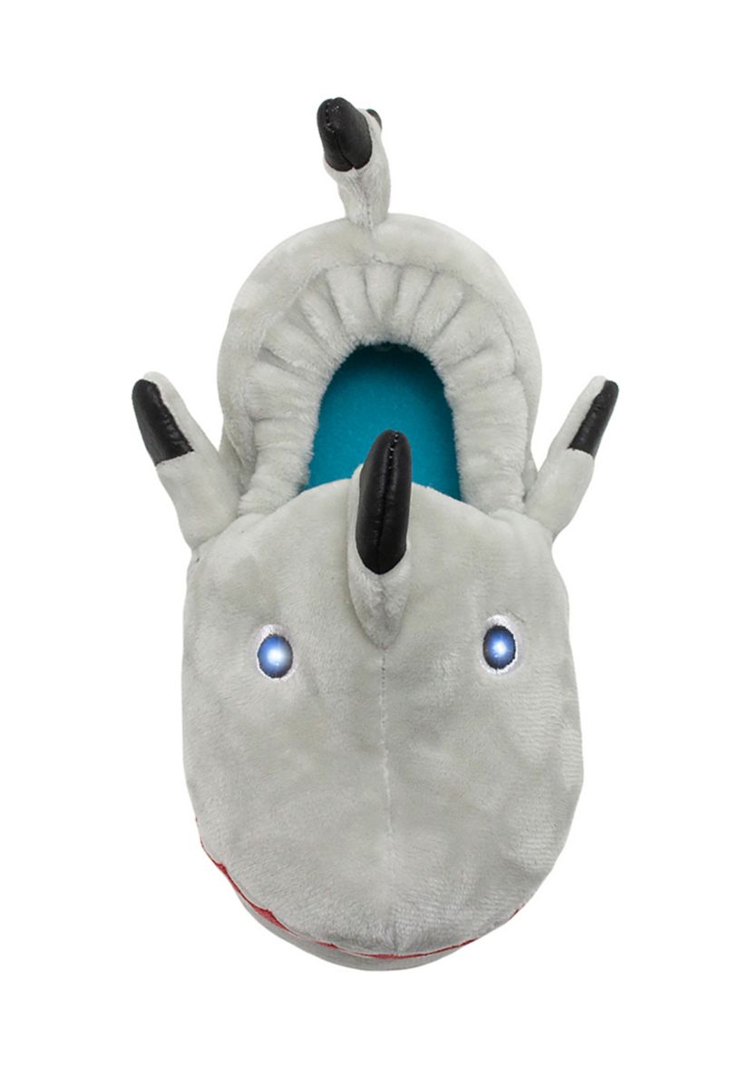 Toddler Boys Lighted Shark Slippers