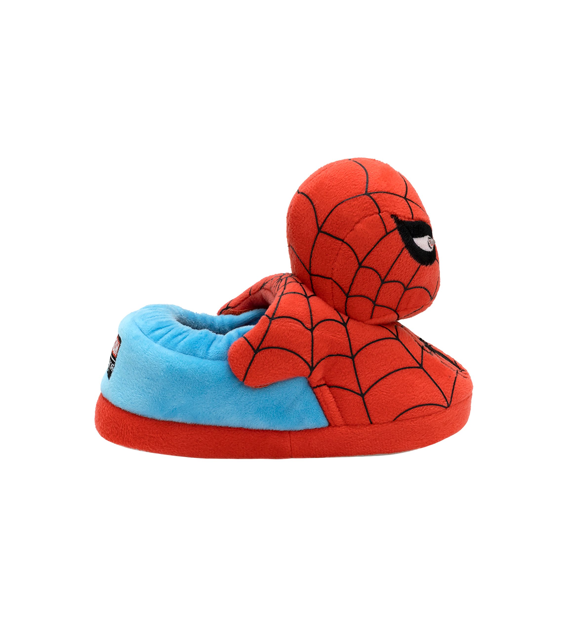 Toddler Boys Spider Man Lighted Slippers