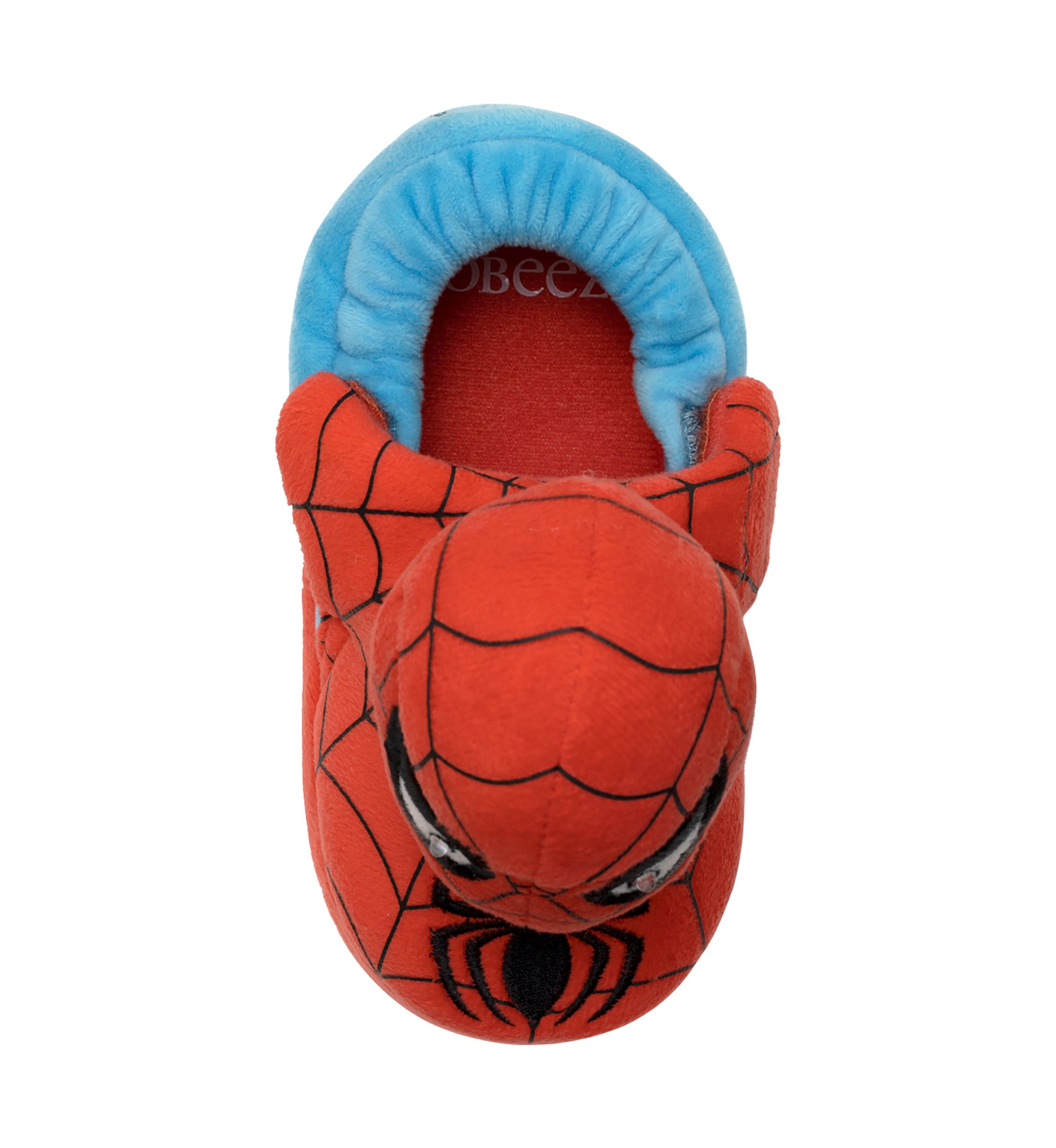 Toddler Boys Spider Man Lighted Slippers