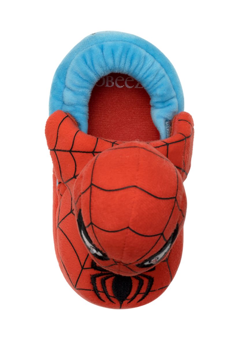 Toddler Boys Spider Man Lighted Slippers