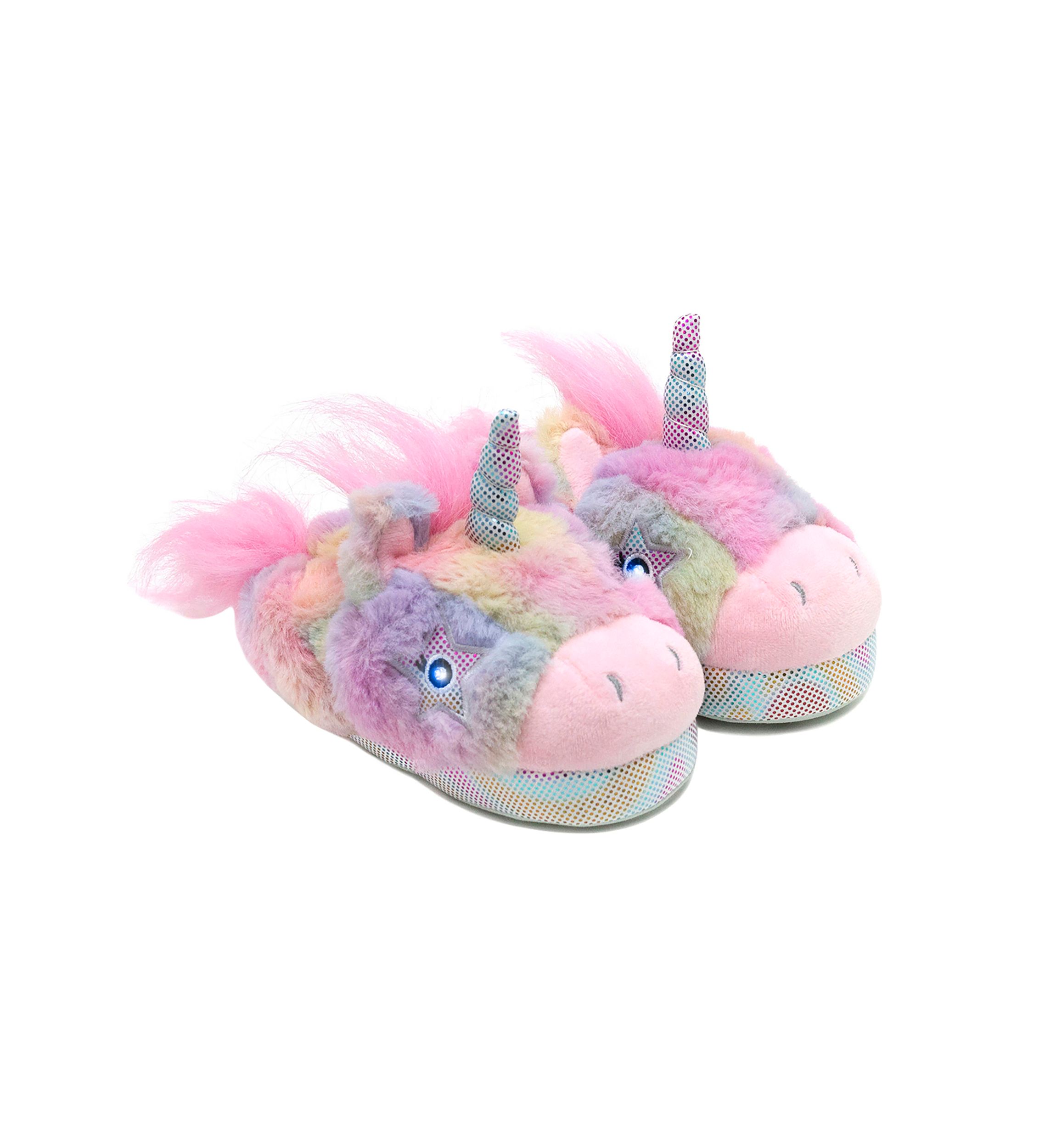 Toddler Girls Lara Lighted Unicorn Slippers