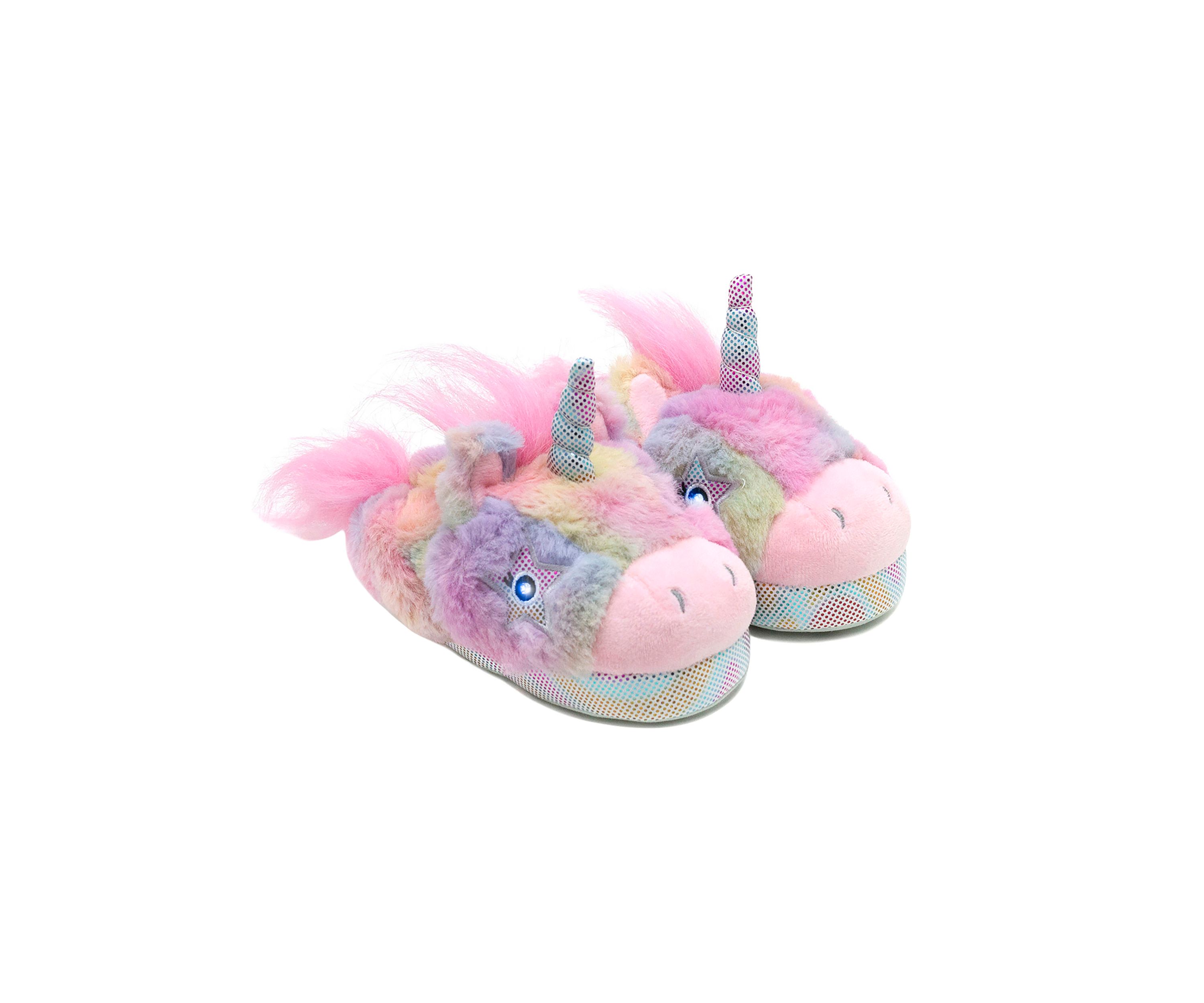Toddler Girls Lara Lighted Unicorn Slippers