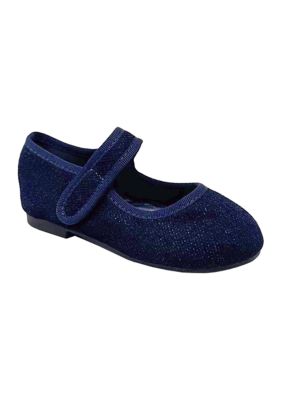 SHUSHOP Big Kid Girls Arya Mini Flats, 1M Big Kid