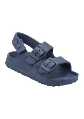 Northside Little Kid Boys Tate Two Strap Sandals, Blue, 5M Big Kid