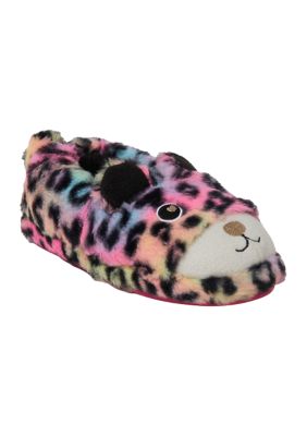 Toddler Girls Kitty Cat Emery Critter Slippers