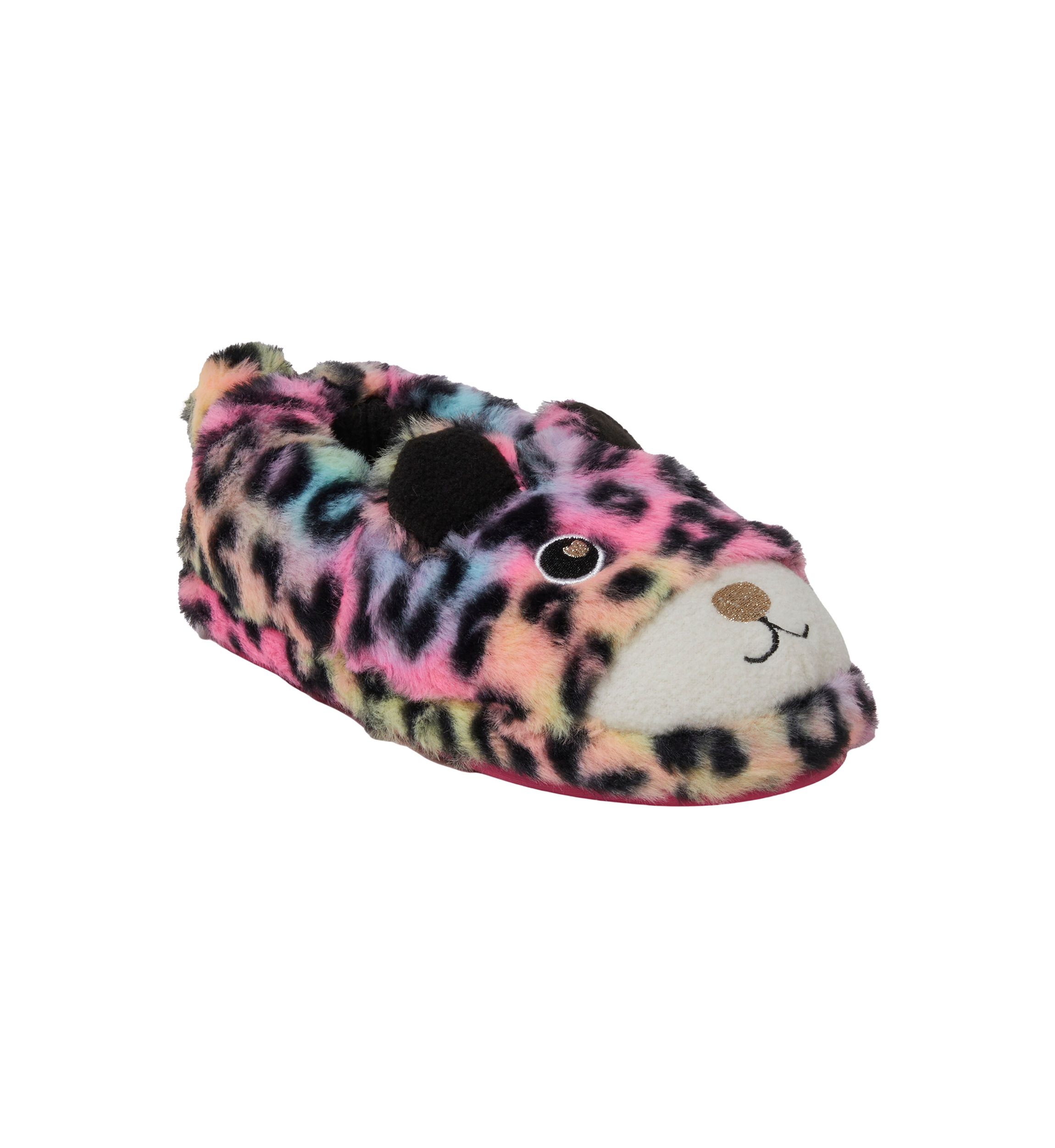 Toddler Girls Kitty Cat Emery Critter Slippers