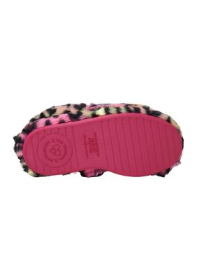 Toddler Girls Kitty Cat Emery Critter Slippers