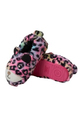 Toddler Girls Kitty Cat Emery Critter Slippers