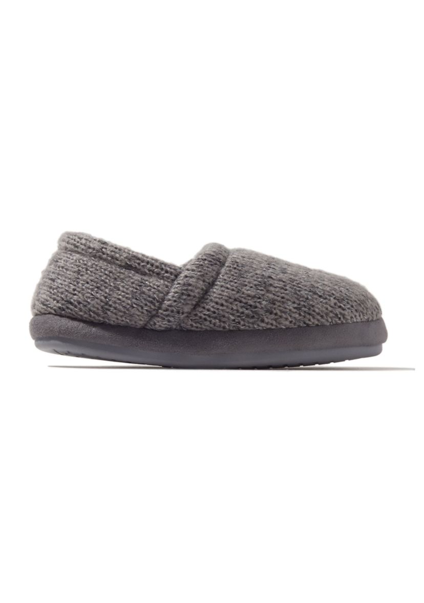 Youth Bentley Marled Knit Closeback Slippers