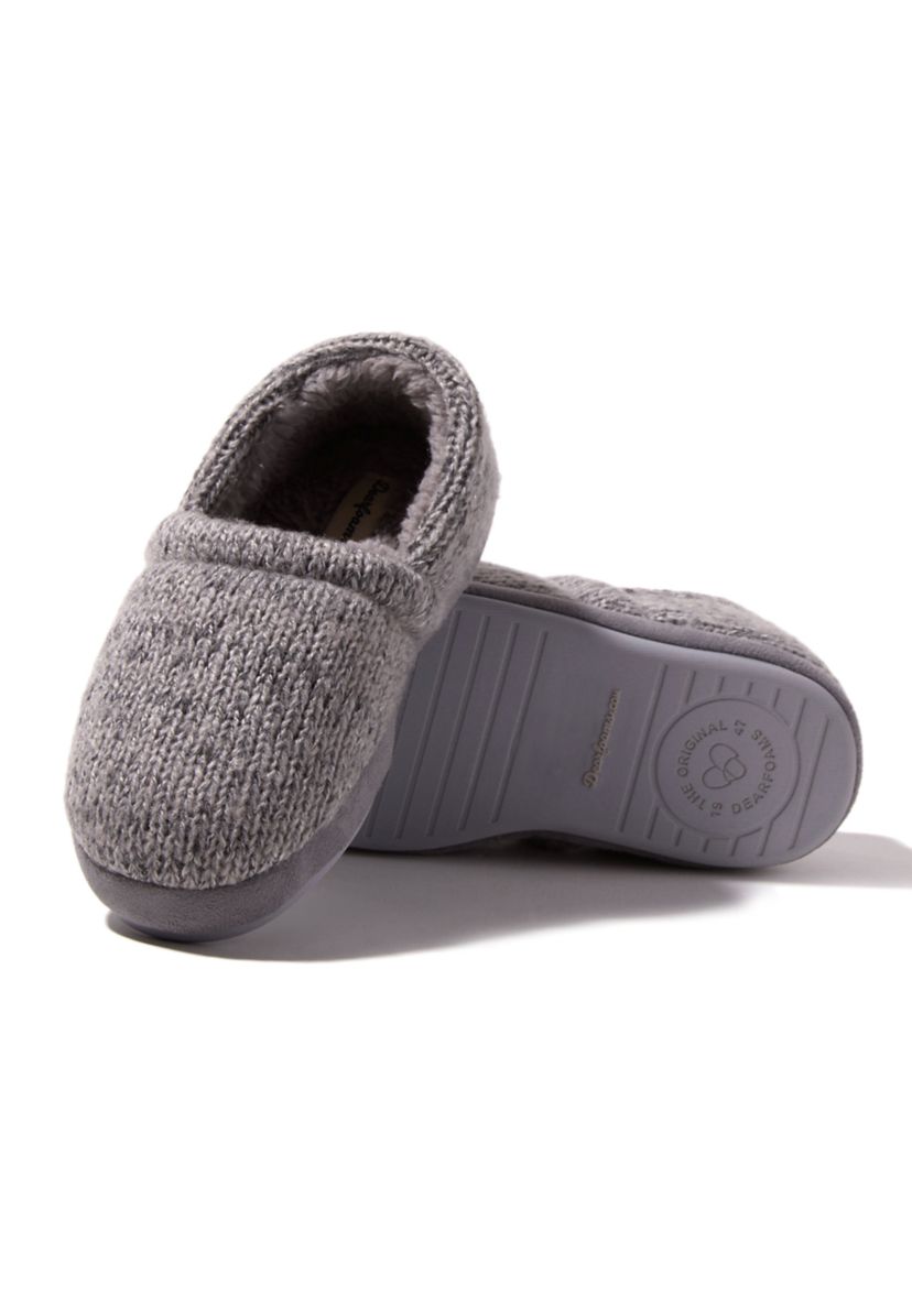 Youth Bentley Marled Knit Closeback Slippers