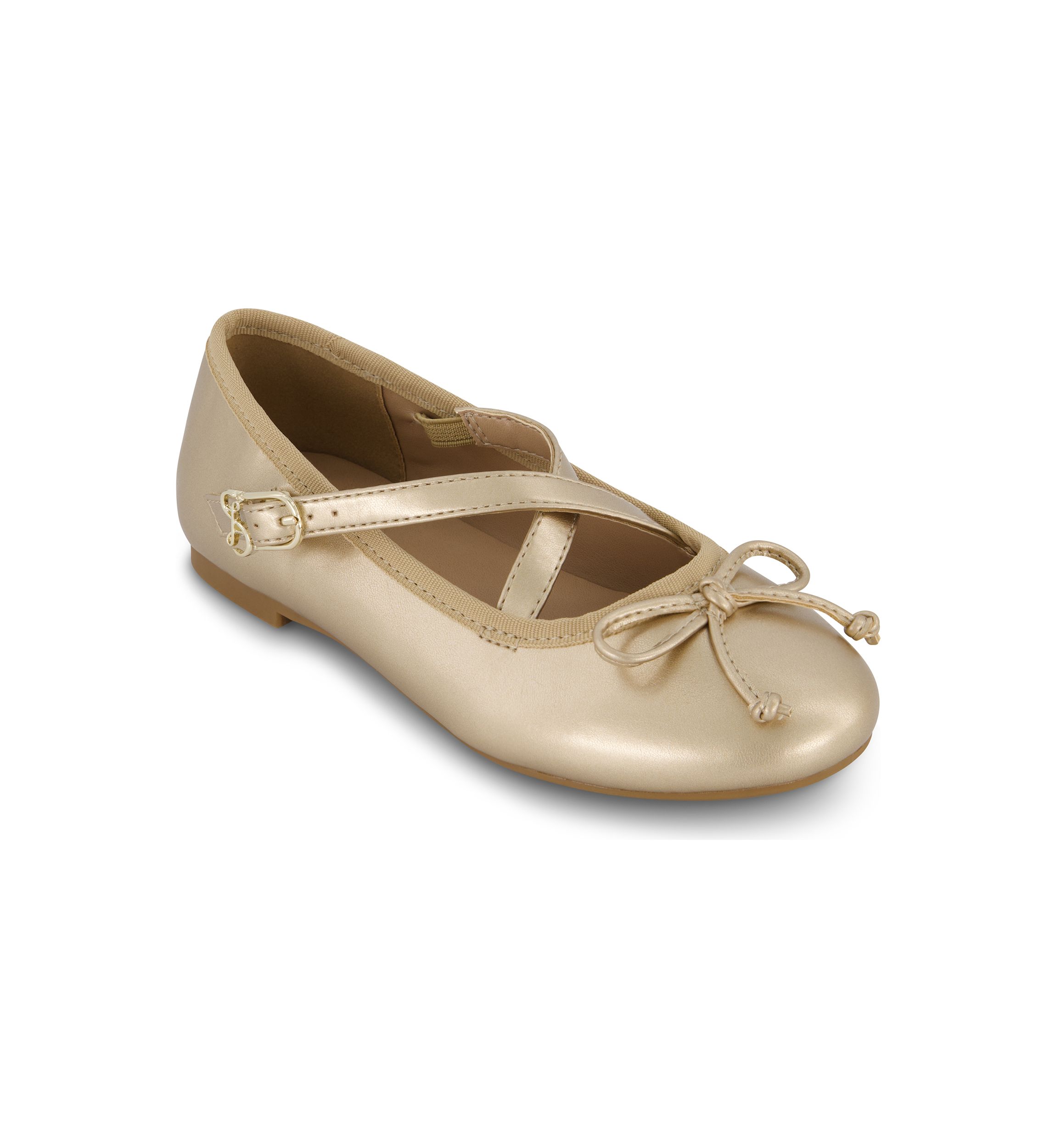 Youth Girls Candice Crossover Skimmer Flats