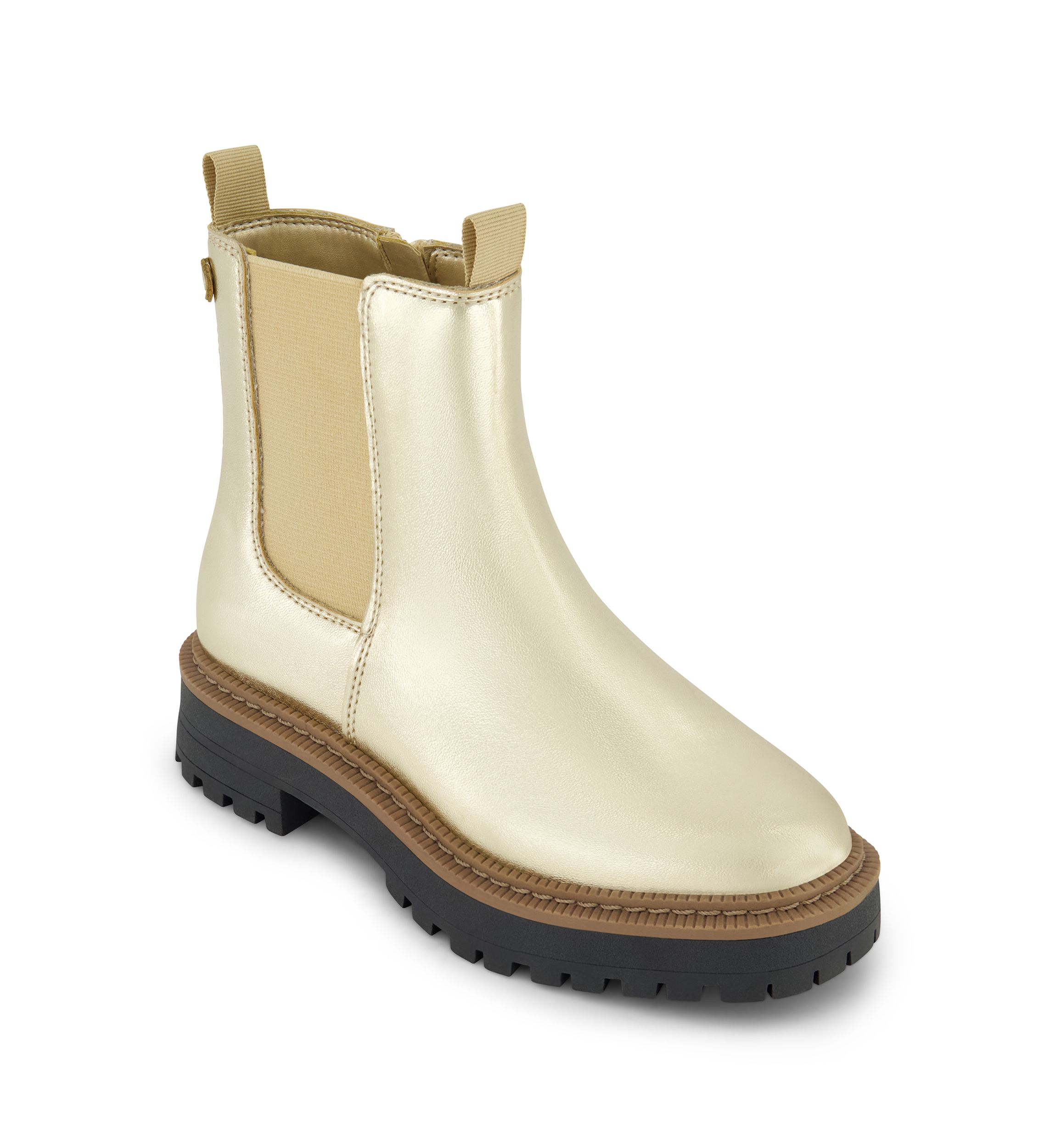 Youth Girls Luciana Chelsea Lug Sole Boots