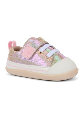 See Kai Run Baby Girls Stevie Mini First Walker Sneakers
