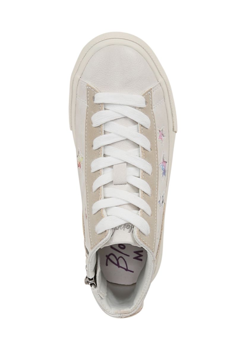 Youth Girls Vesa High Top Star Sneakers