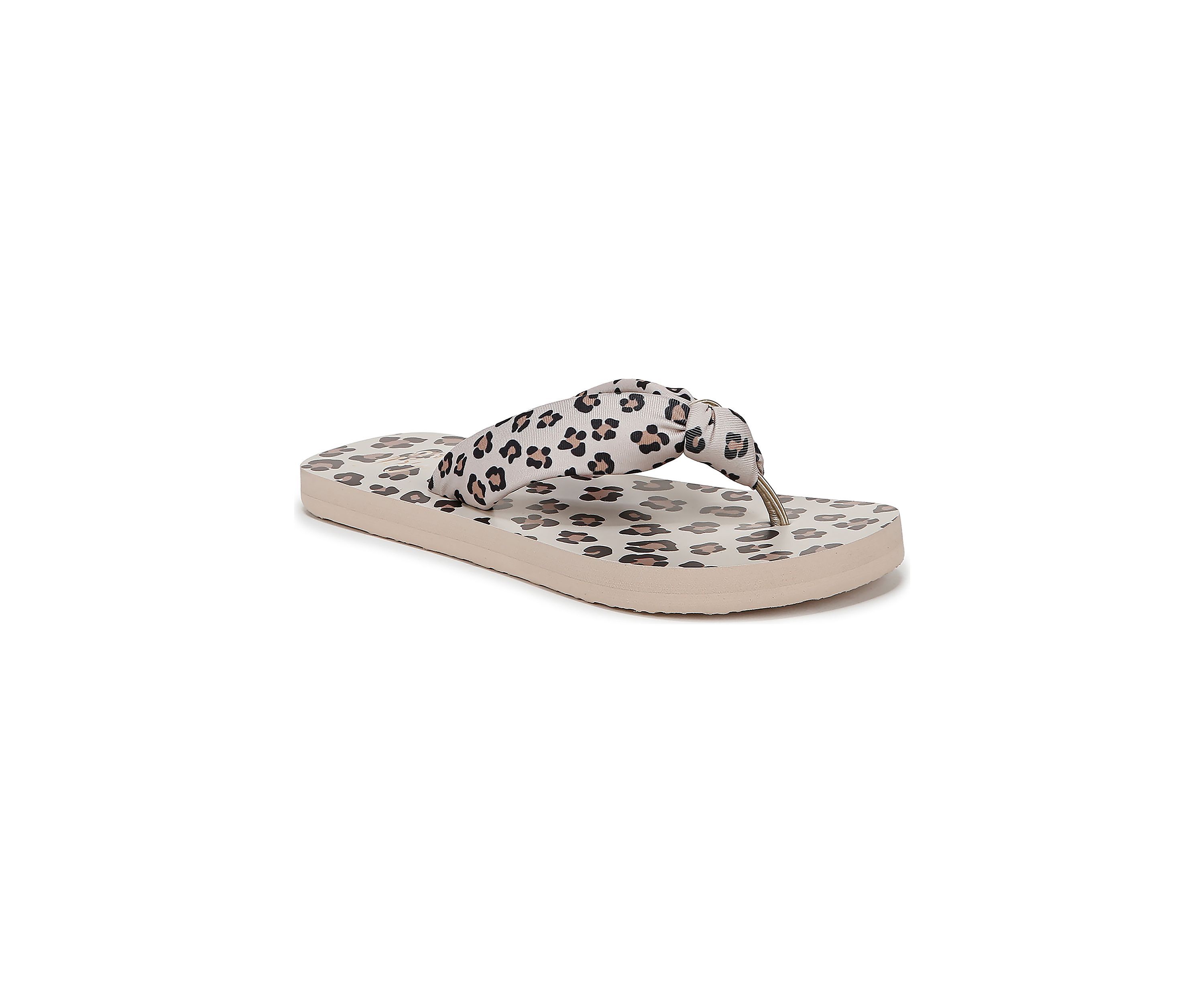 Leopard Riptide Flip Flop Sandals