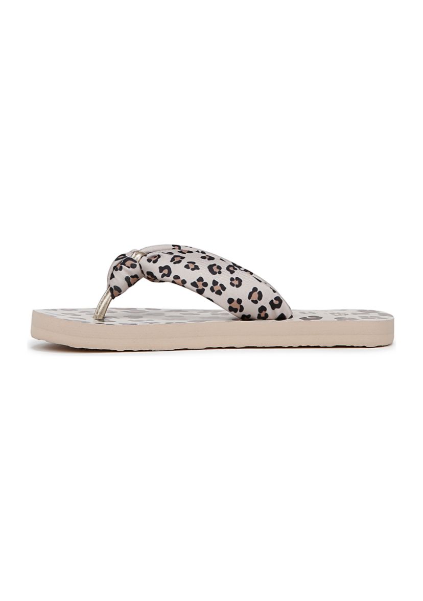Leopard Riptide Flip Flop Sandals