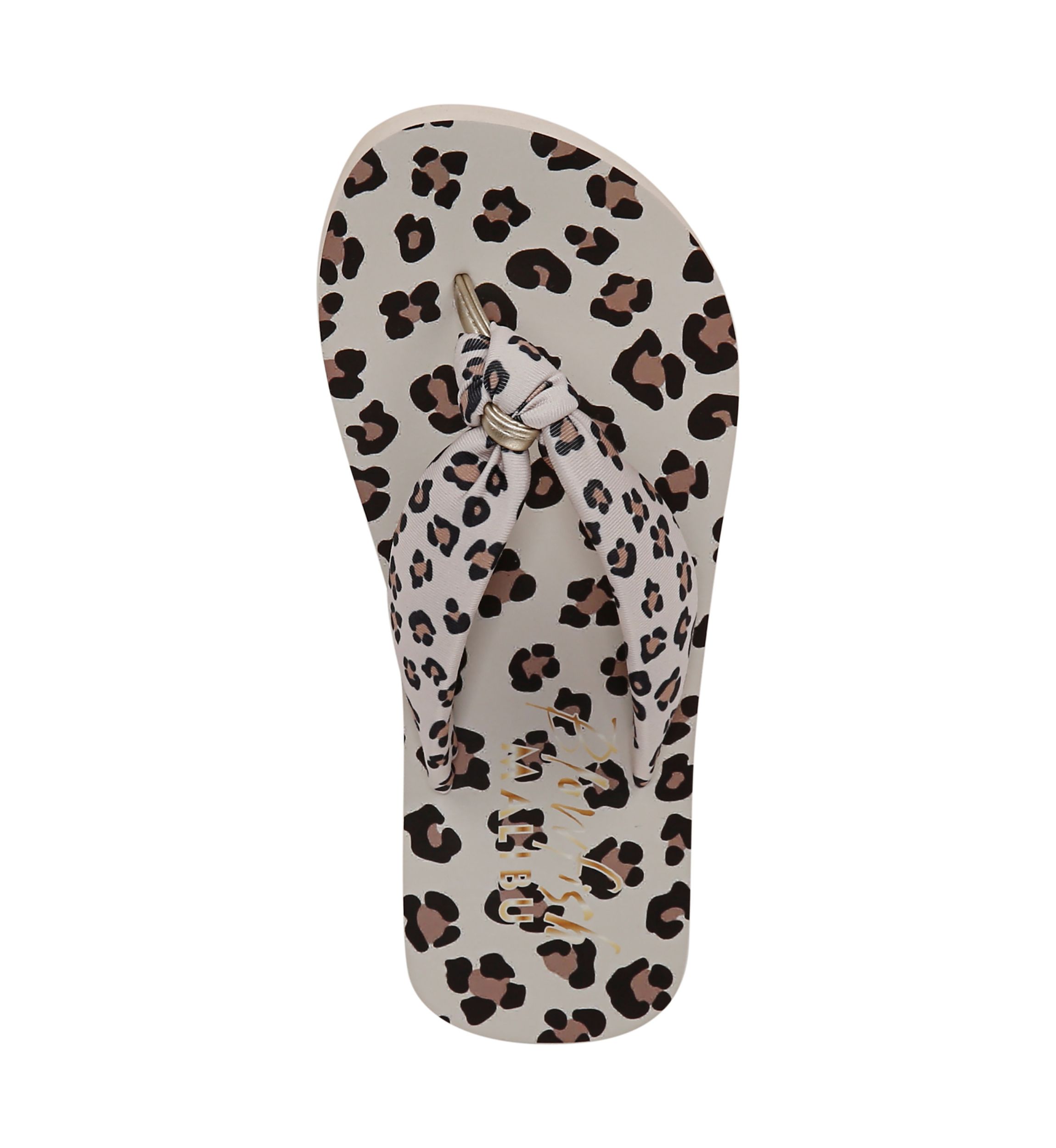 Leopard Riptide Flip Flop Sandals
