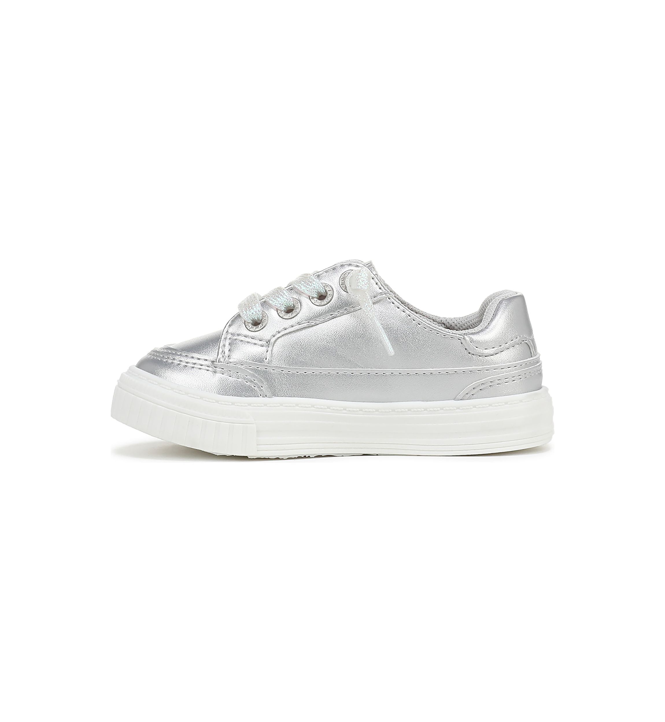 Little Kid Girls Silber Aurora Heart Sneakers