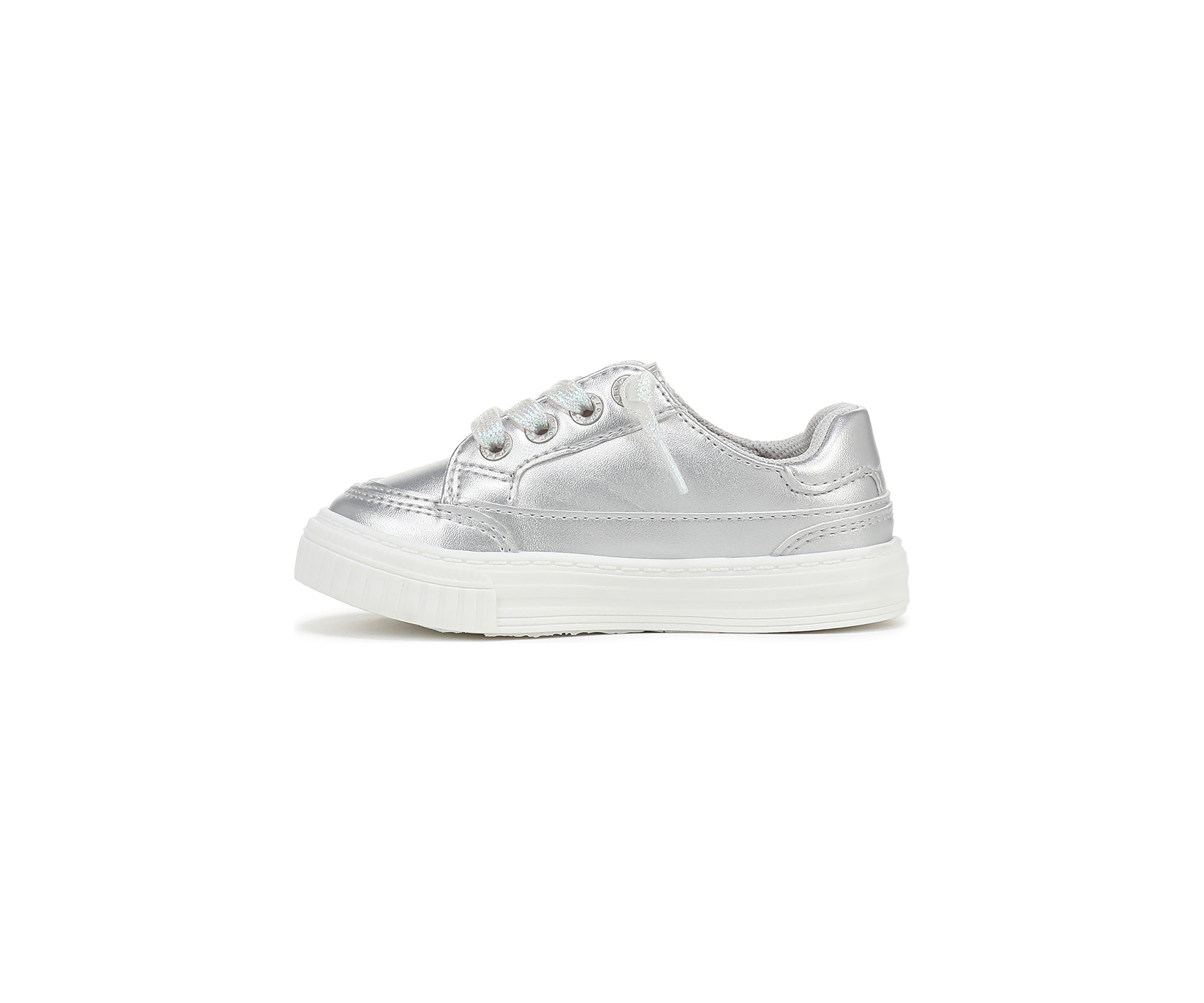 Little Kid Girls Silber Aurora Heart Sneakers