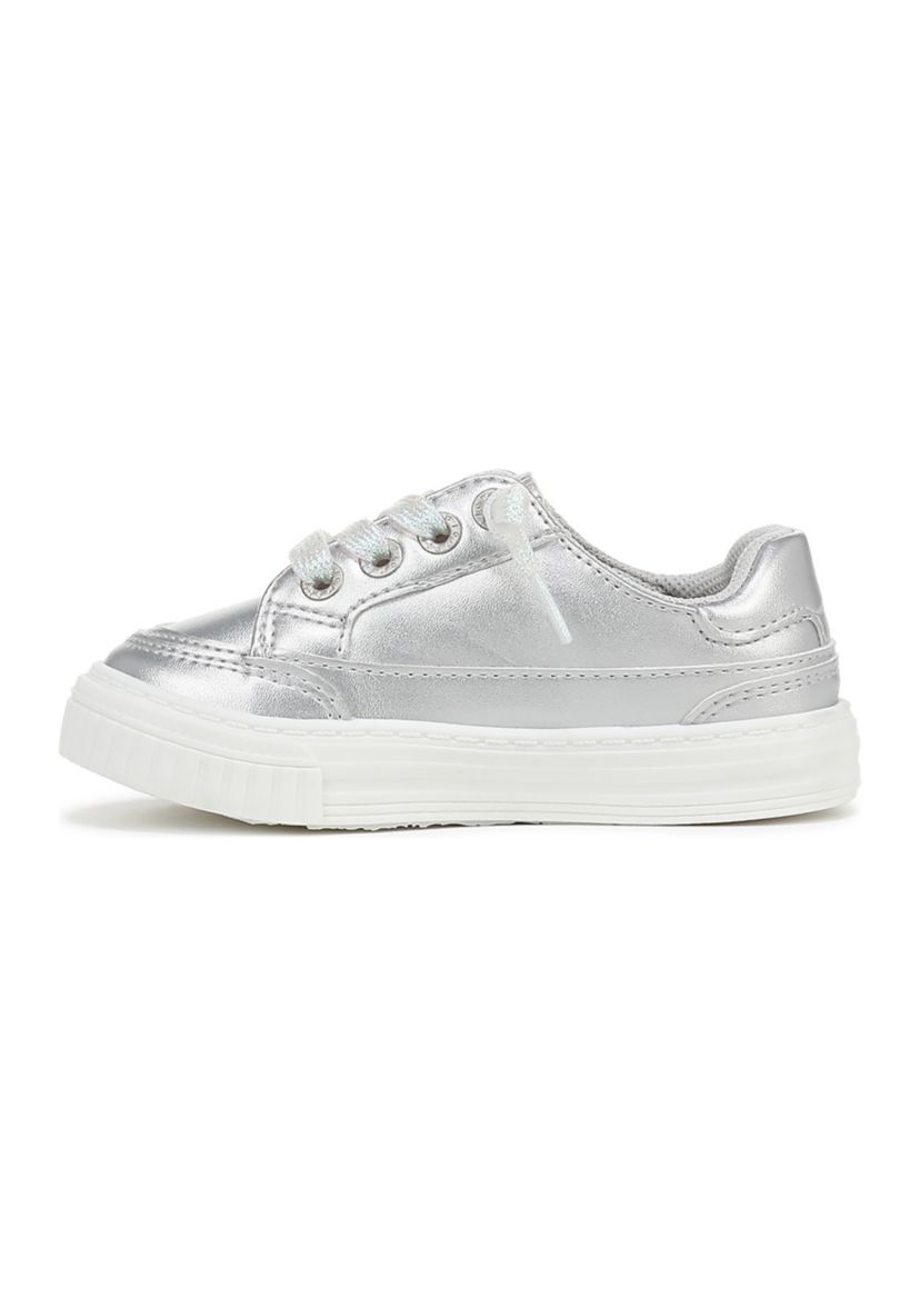 Little Kid Girls Silber Aurora Heart Sneakers