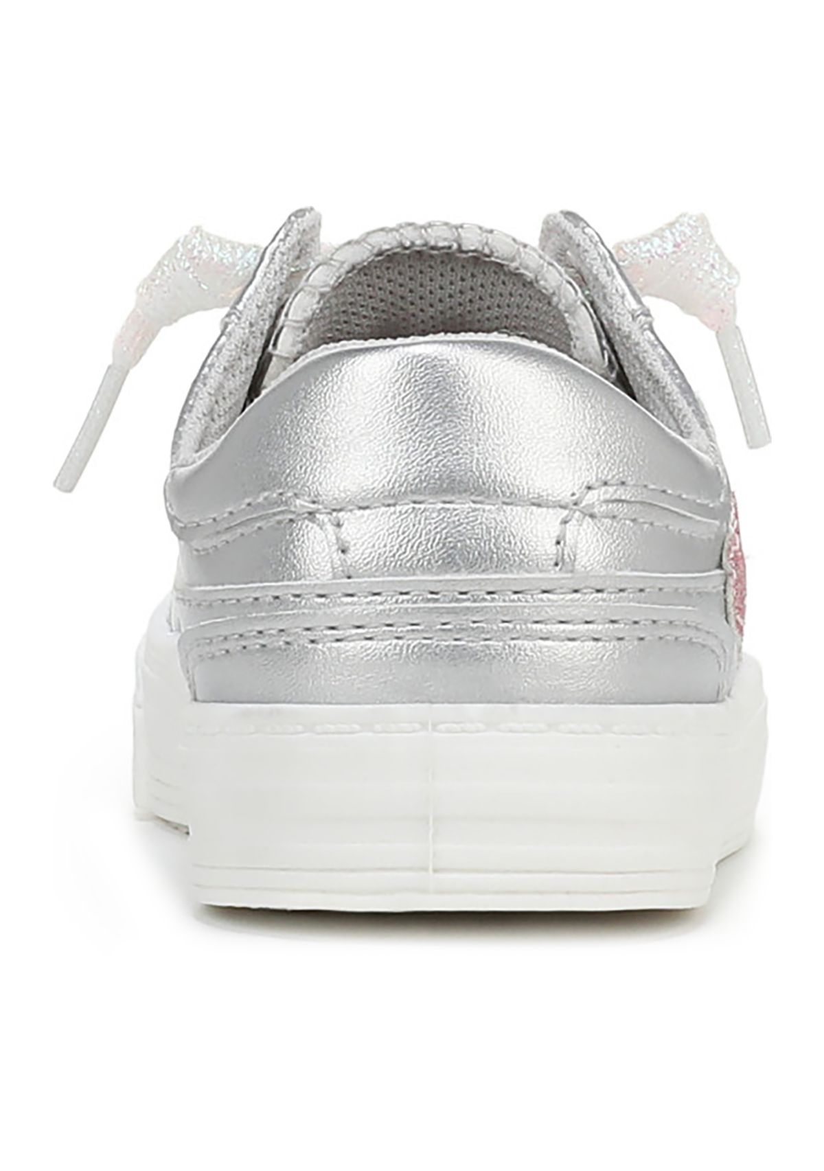 Little Kid Girls Silber Aurora Heart Sneakers