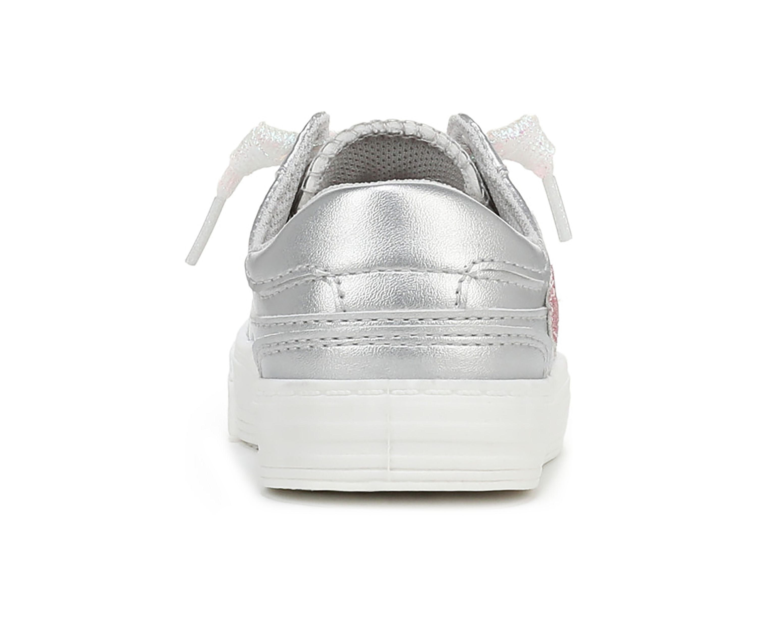 Little Kid Girls Silber Aurora Heart Sneakers