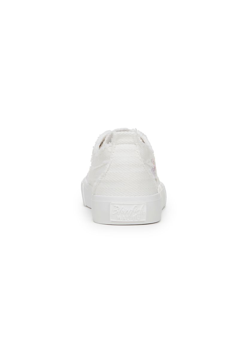 Big Kid Girls Embroidered Floral Sneakers