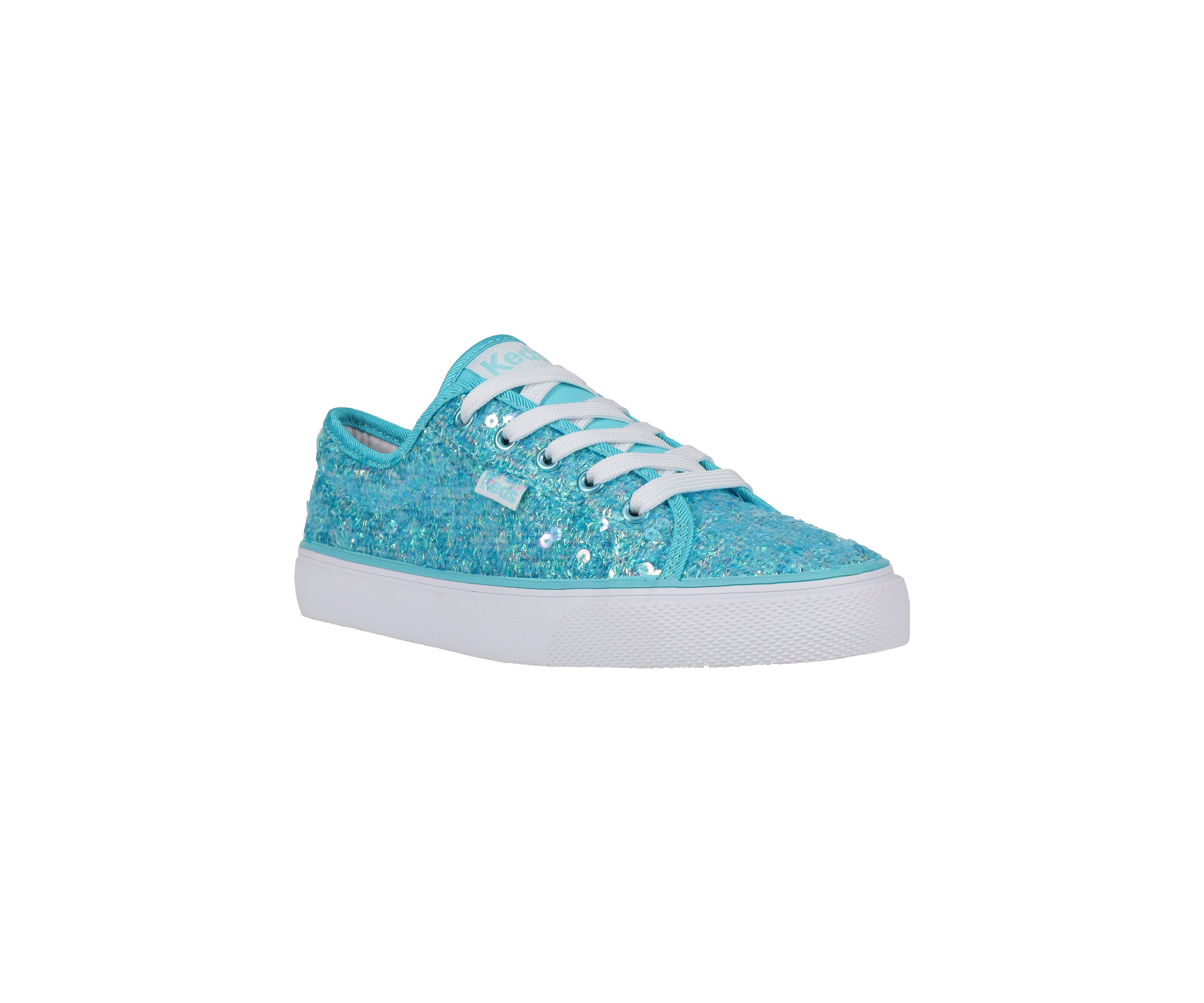 Big Girls Jump Kick Sequins Sneakers