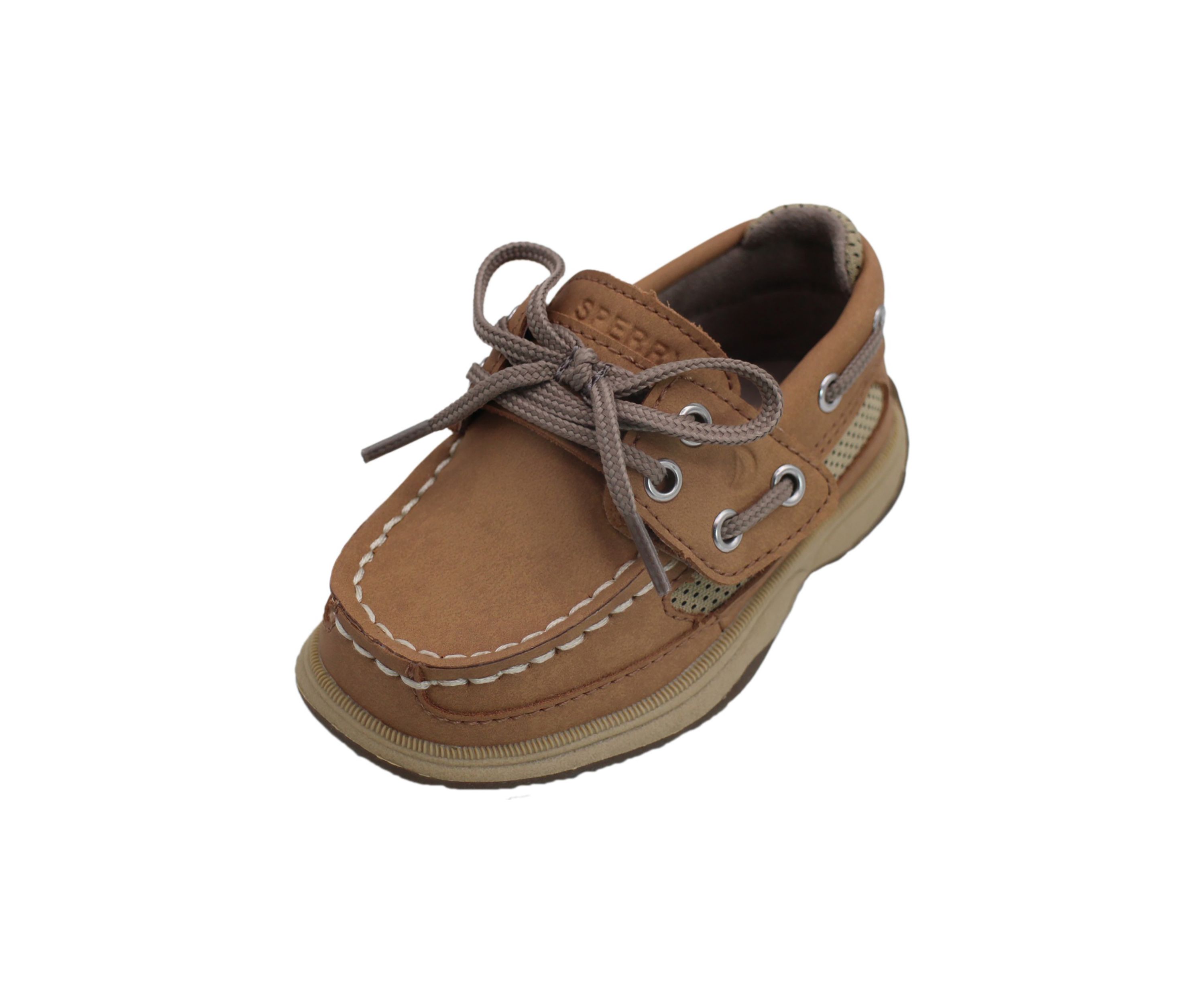Little Kid Boys Lanyard Memory Foam Insole Boat Shoes