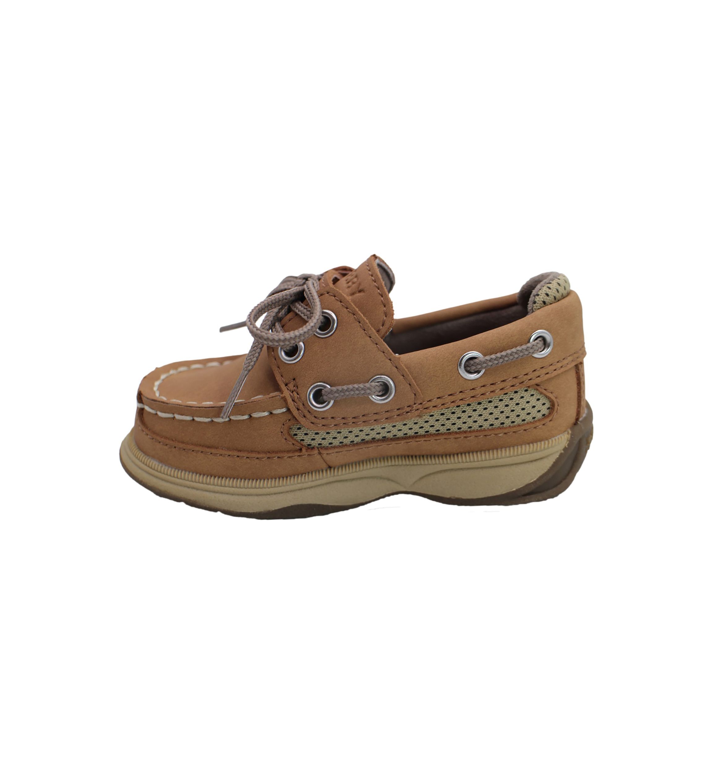 Little Kid Boys Lanyard Memory Foam Insole Boat Shoes