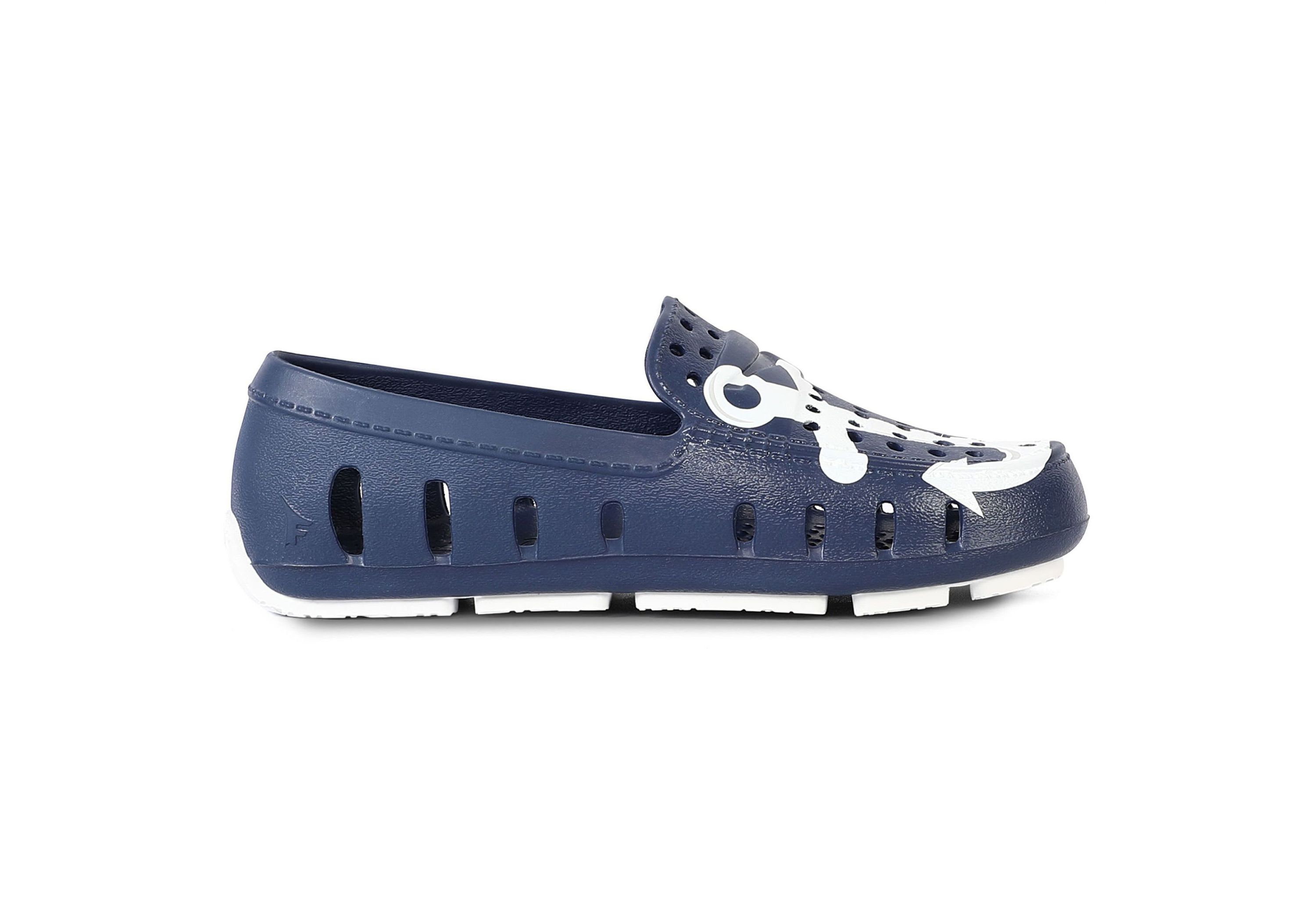 Prodigy Driver Anchor Print Waterproof Loafer