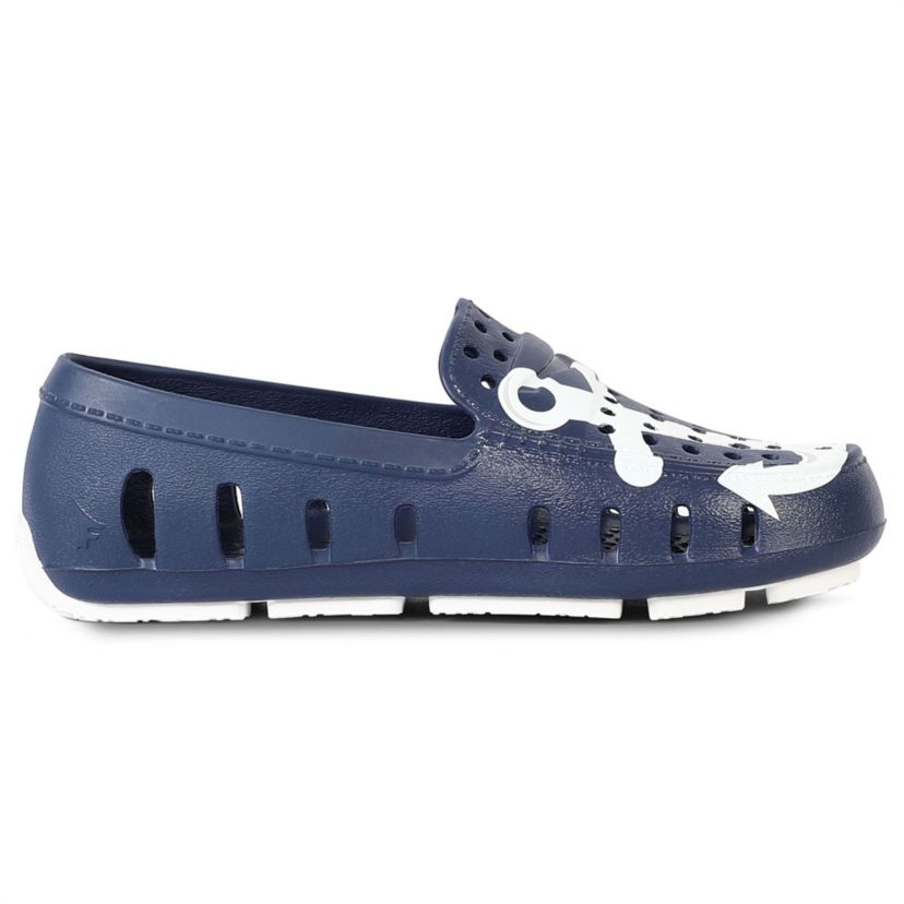 Prodigy Driver Anchor Print Waterproof Loafer