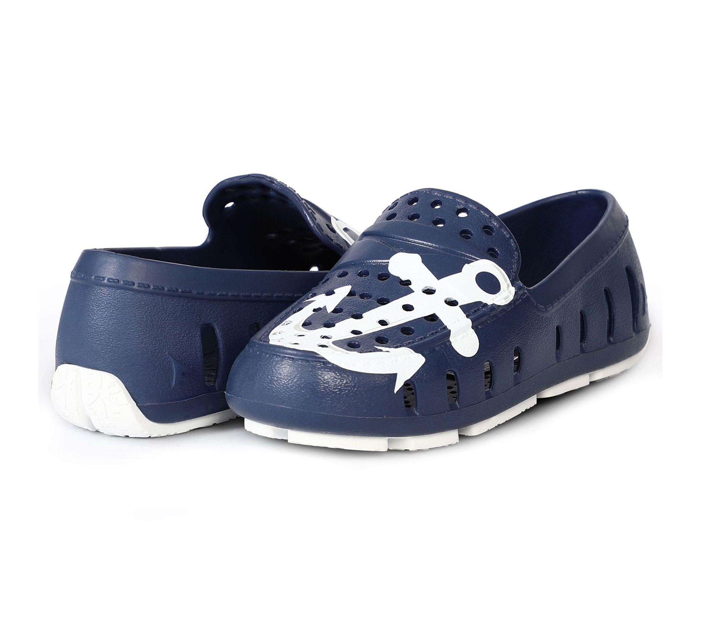 Prodigy Driver Anchor Print Waterproof Loafer