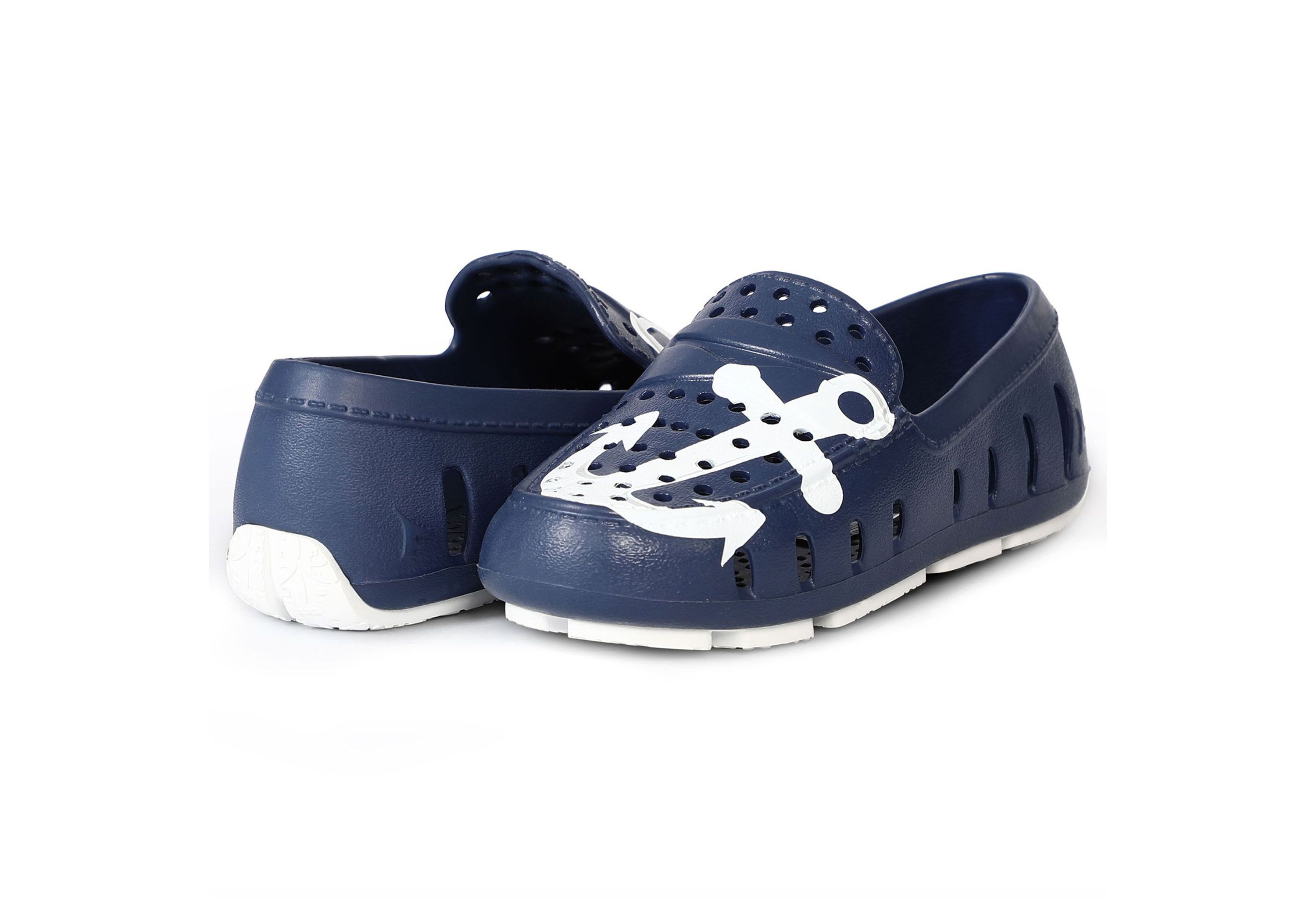 Prodigy Driver Anchor Print Waterproof Loafer