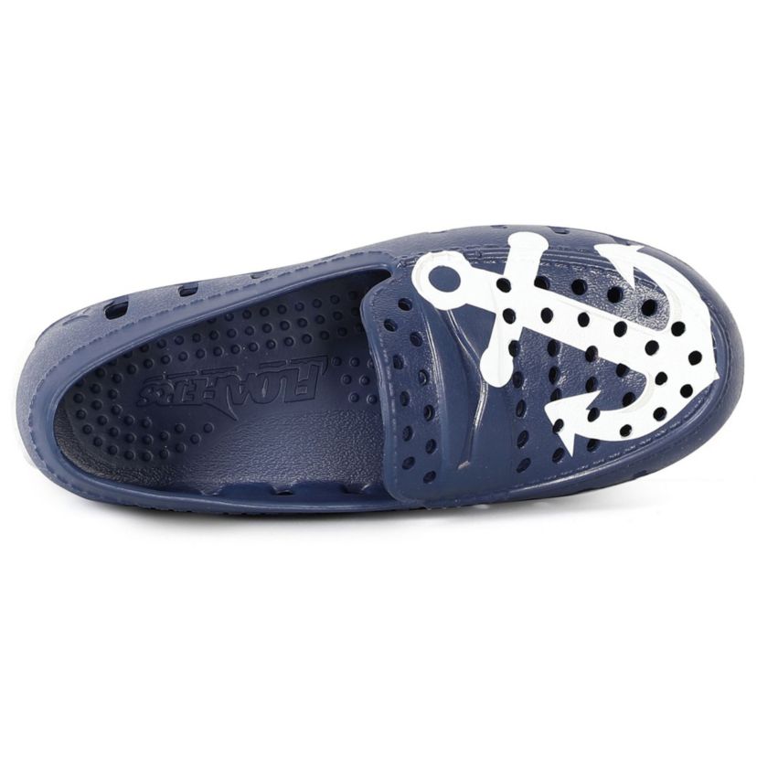 Prodigy Driver Anchor Print Waterproof Loafer