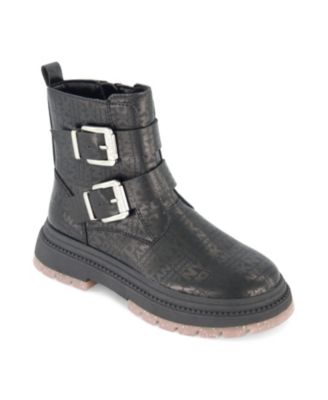 DKNY Crissa Buckles, Black, 11M Little Kid