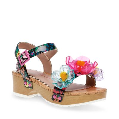 Betsey Johnson Oakly Flower Sandal | Belk