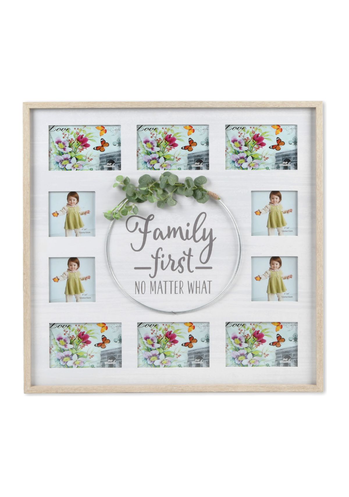 Family First Collage Picture Frame