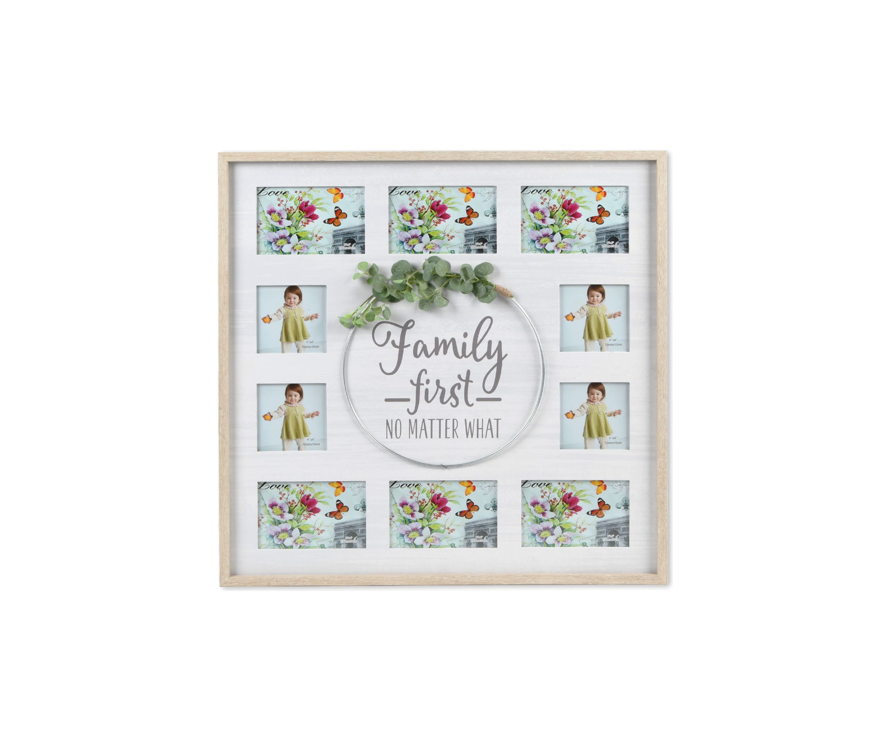 Family First Collage Picture Frame