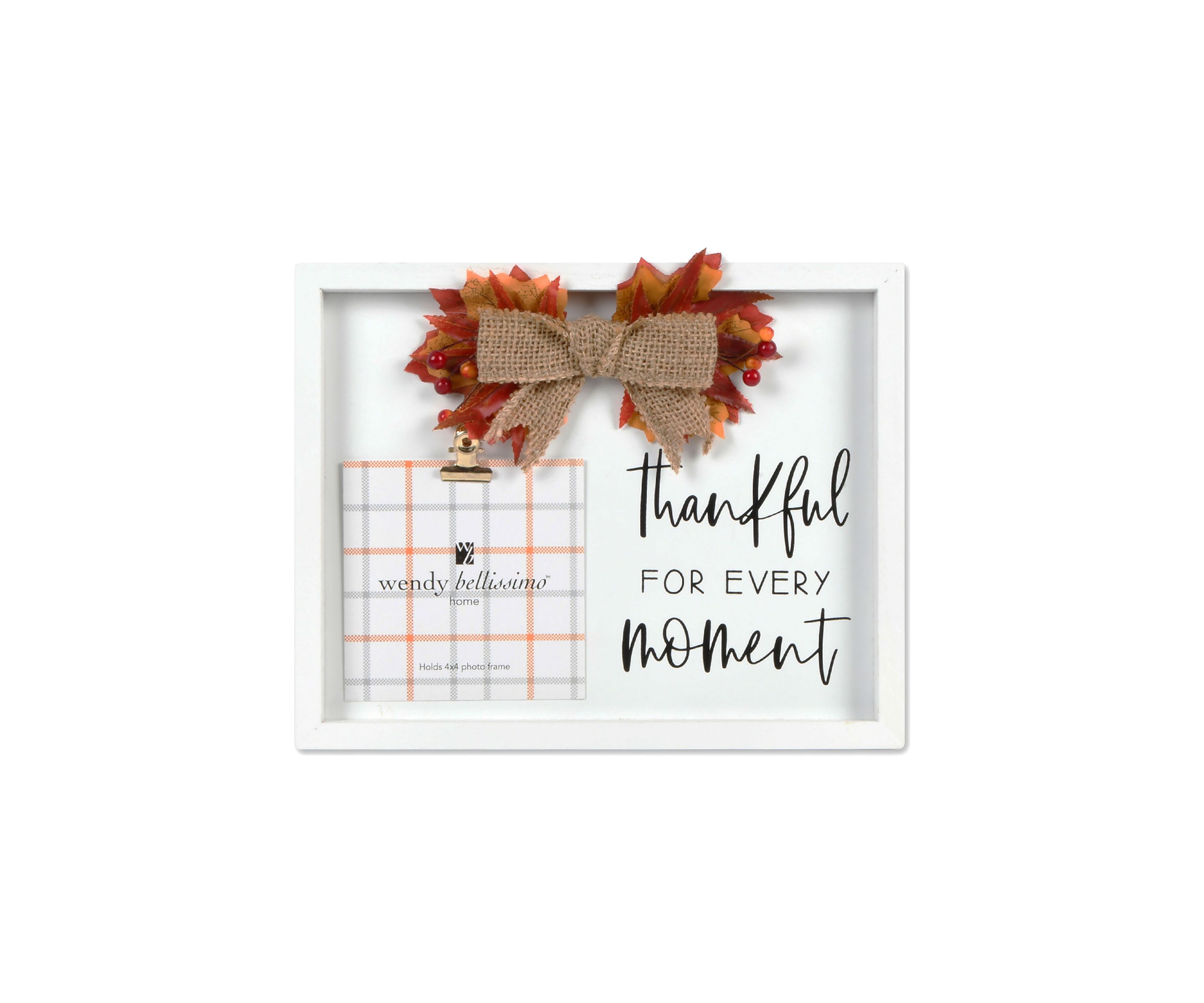 Thankful Moment Picture Frame 