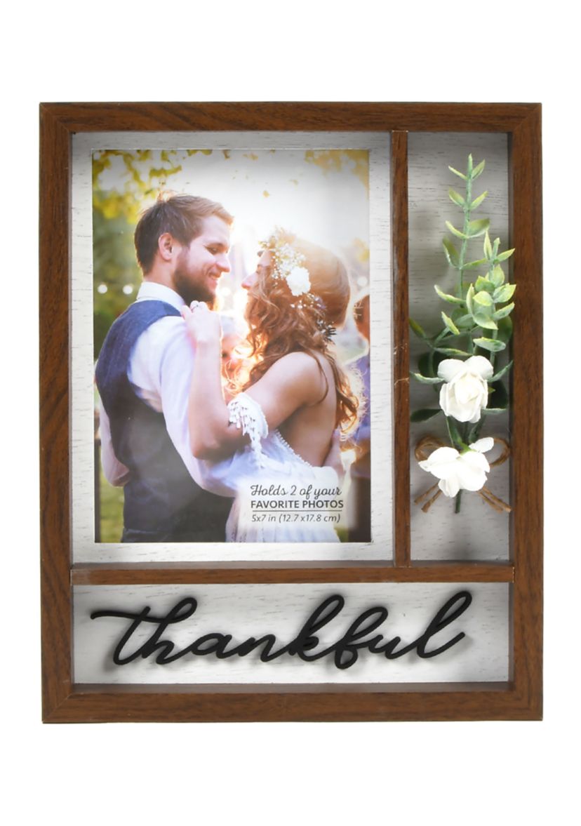 Thankful 4" x 6" Picture Frame 