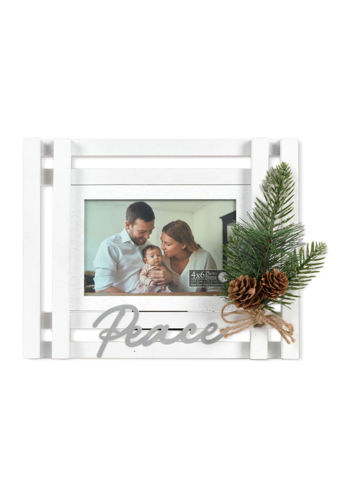 Peace Plank 4x6 Photo Frame