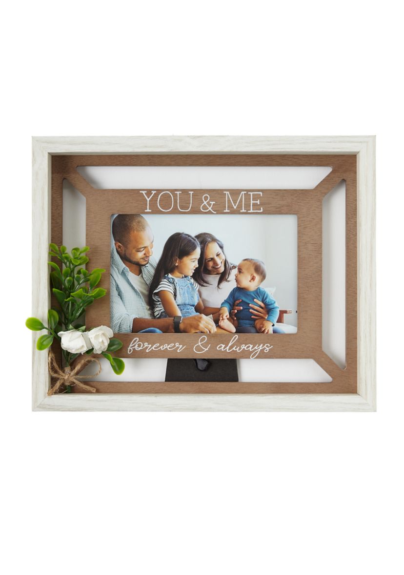 4" x 6" You & Me Picture Frame