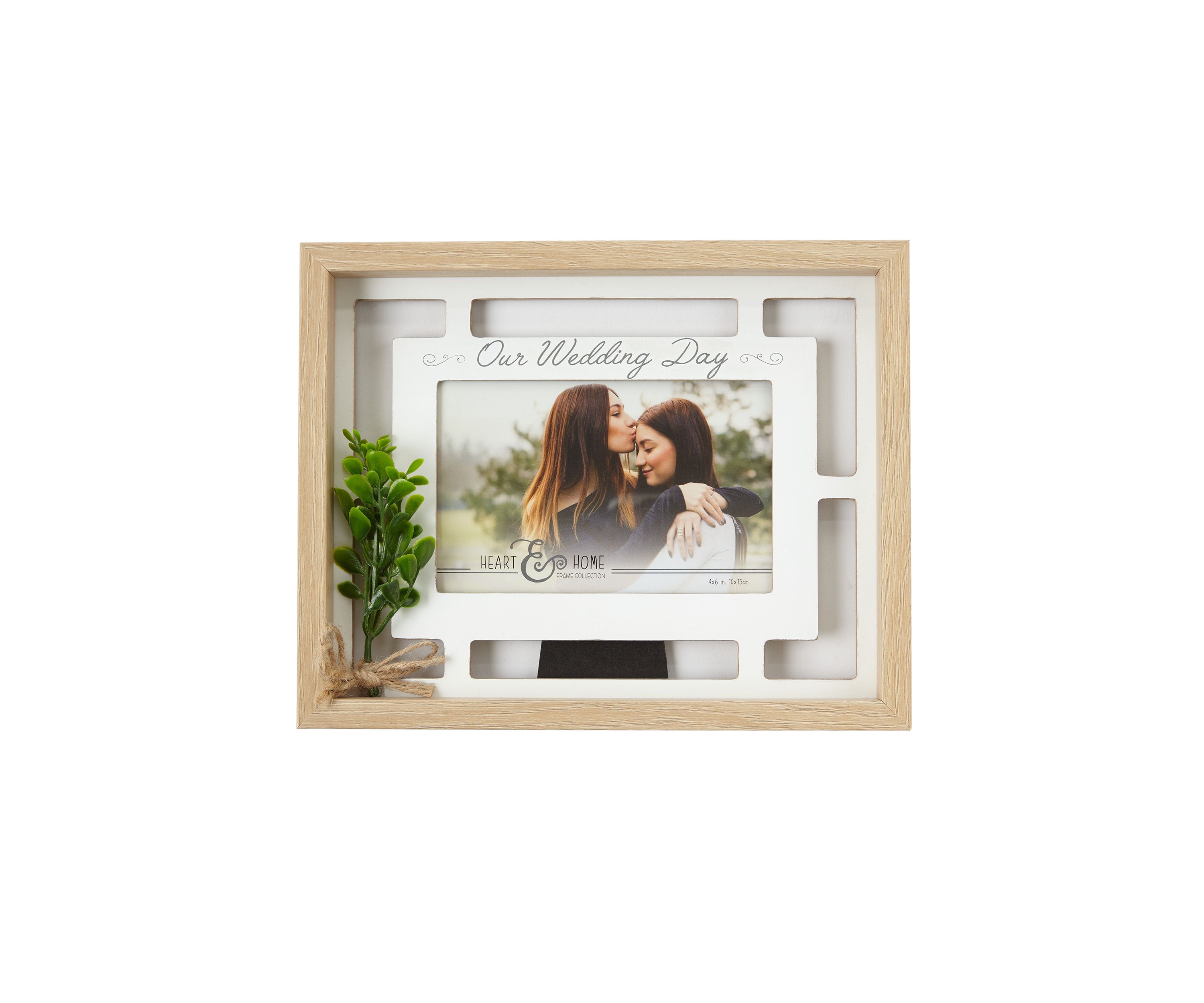 4" x 6" Our Wedding Day Picture Frame