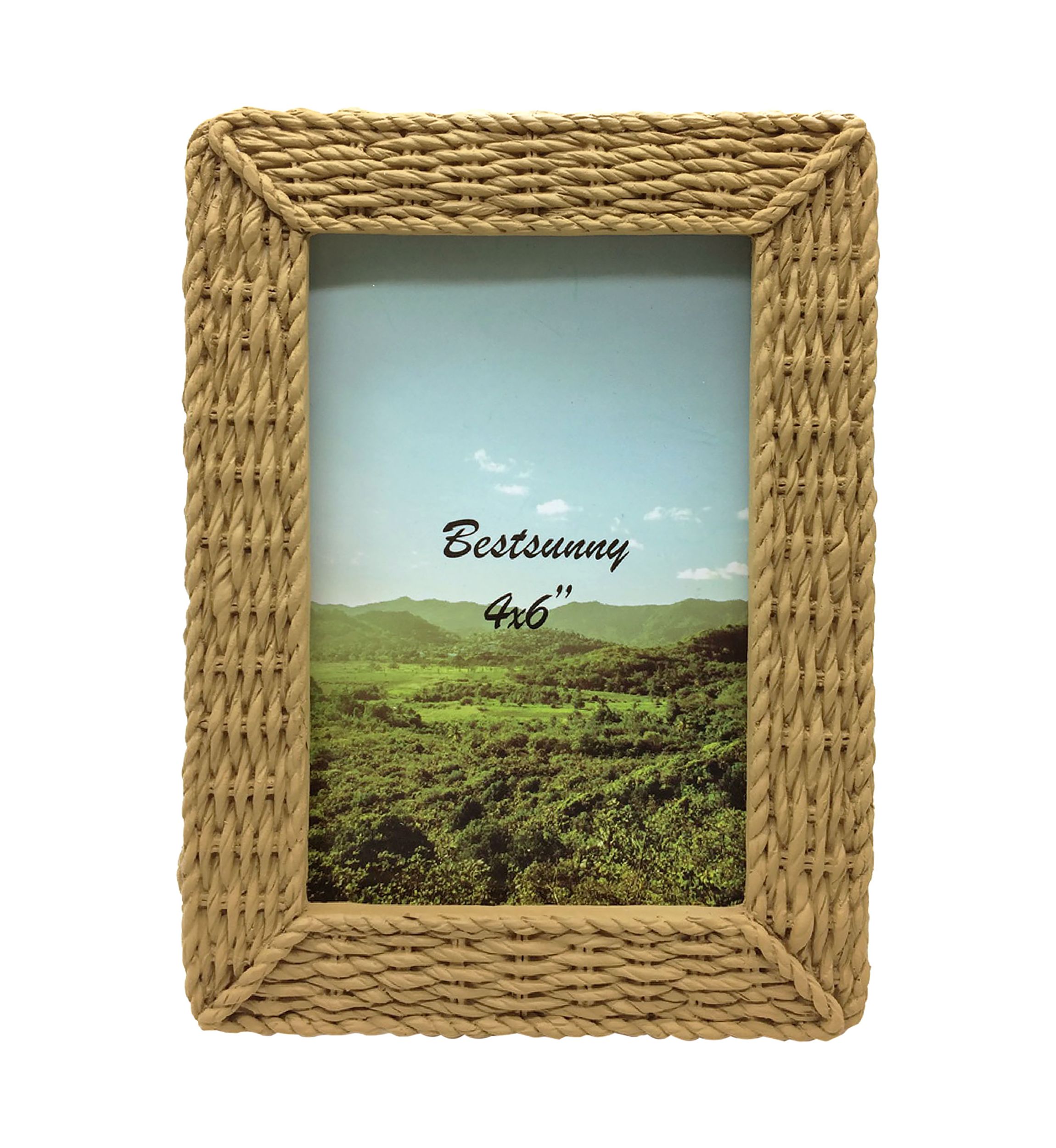 Wicker 4" x 6" Frame
