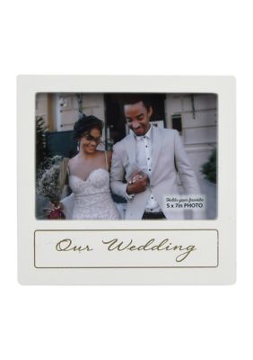 4" x 6" Our Wedding Frame