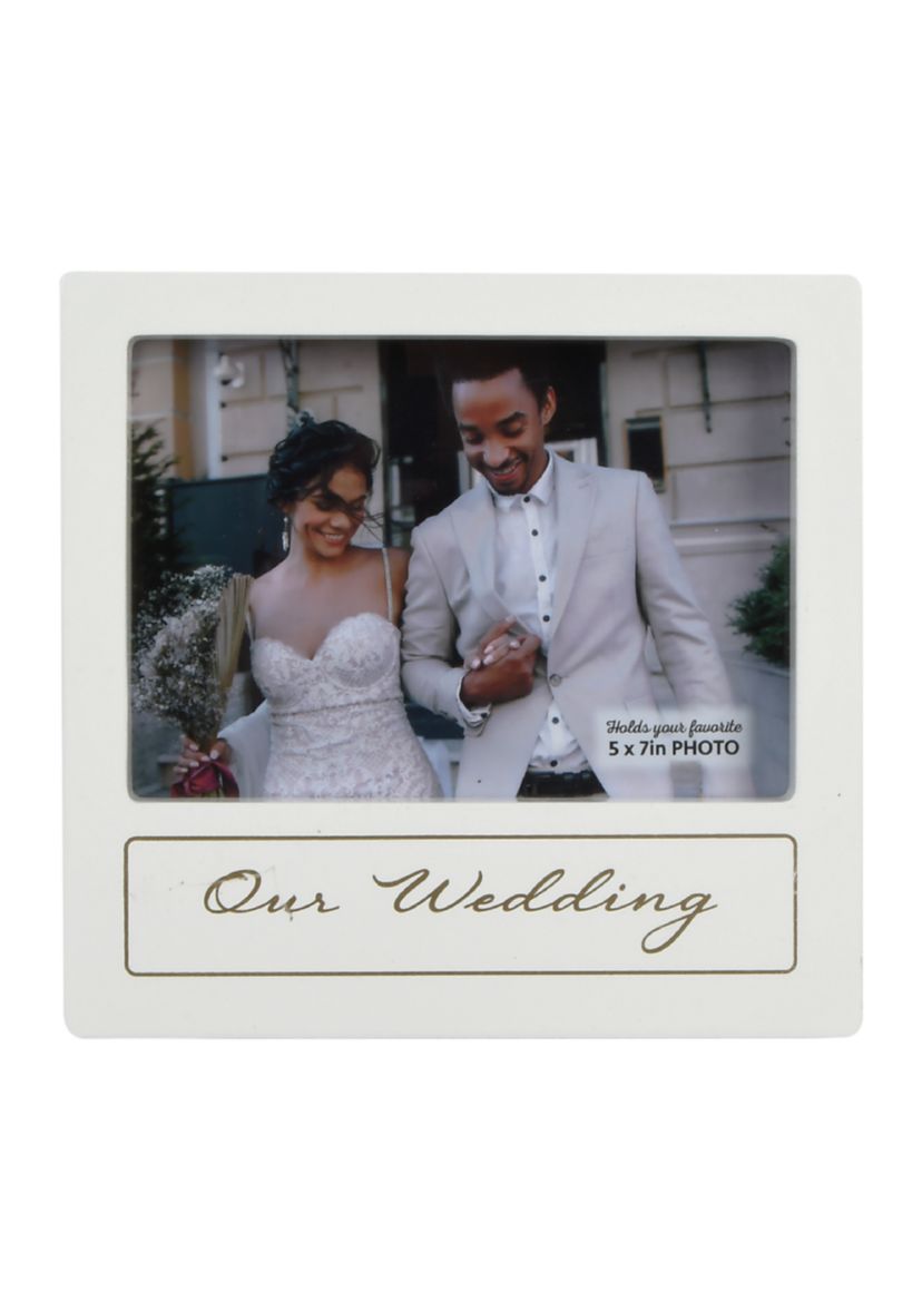 4" x 6" Our Wedding Frame